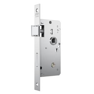 Fechadura Banheiro 825/27 Espelho Inox Escovado Stam