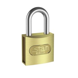 Cadeado 30mm Latonado Stam