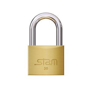 Cadeado 30mm Latão Maciço Stam