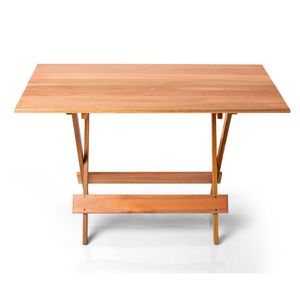 Mesa Dobrável 120x70 Natural Fimap
