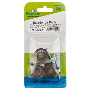 Batedor Para Porta Cristal 3 Peças Engedom