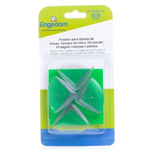 Protetor Para Quinas E Cantos 1.0cm 4 Peças Engedom