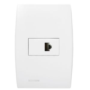 Conjunto Ilus 1 Tomada Rj45 4x2 Soprano