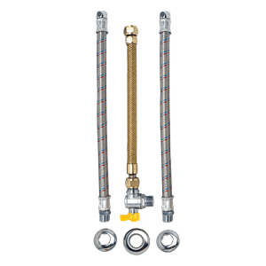 Kit Instalação Aquecedor Água 2 Flex 40cm Jackwal