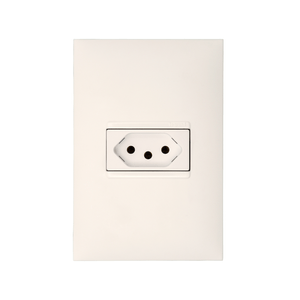 Conjunto Tomada Plus+ 2p+T 4x2 10a Branco Legrand
