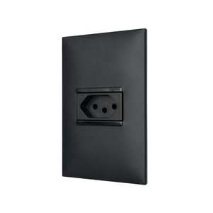 Conjunto Tomada Plus+ 2p+T 4x2 10a Preto Legrand