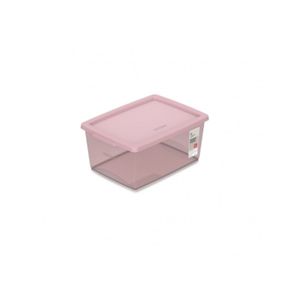 Organizador Plástico Rose Com Trava 7.5 Litros Ordene