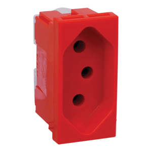 Módulo Plus Tomada 2p+T 20a Vermelho Legrand