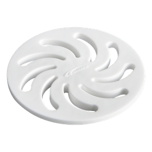 Grelha Vortice Pe Branco Redondo Dn100 Amanco