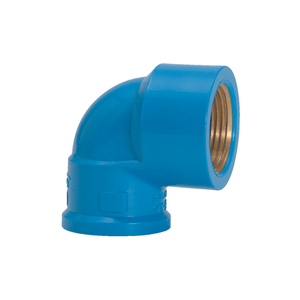 Joelho 90° Soldável Bucha Latão 20mmx1/2 Azul Amanco