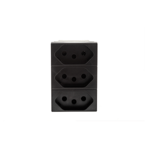 Módulo 3 Tomada Plus+ 2p+T 10a Preto Legrand