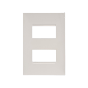 Placa Plus+ 2p Sep 4x2 Branca Legrand