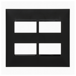 Placa_Plus_22_Postos_Separados_4x4_Preto_Legrand_102456201png