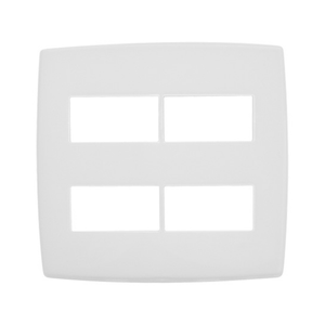 Placa Plus 2+2p Separados 4x4 Branco Legrand