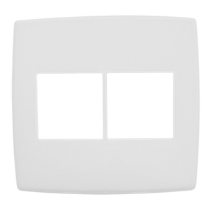 Placa Plus 2+2p 4x4 Branco Legrand