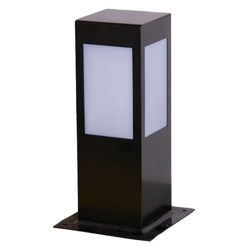 Poste_Balizador_Alumnio_Quadrado_30cm_Pa130_Preto_Ideal_93967601jpg