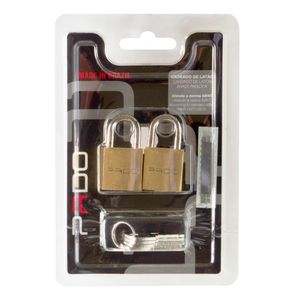 Cadeado Sm E-25mm Com 2 Unidades Pado