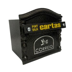 Caixa Correio Decora Gradil Eco Dourada Pint Art