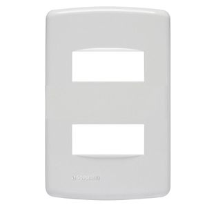 Placa Duale 4x2 2 Módulos Separados Soprano