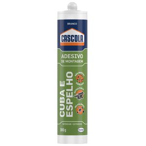 Adesivo De Montagem Cascola Cuba Espelho Branco 380g Henkel