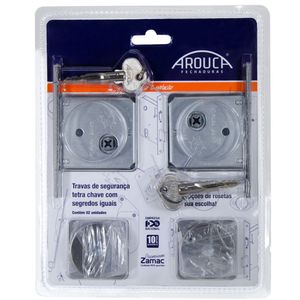 Fechadura Segurança Tetra Dupla 4002/085 Ie Arouca