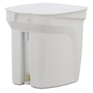Lixeira Plástica Compact Branco 7l Tramontina