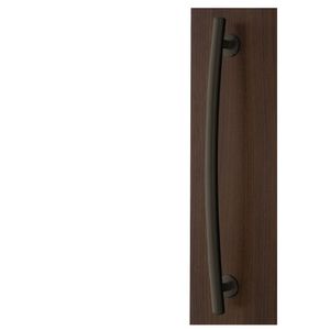 Puxador Duplo Tubular Frontal Curvo 60cm Antique União Mundial