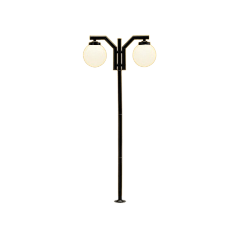 Poste_Fosfatizado_P232_Com_Vidro_Preto__B15_Ideal_77333601png