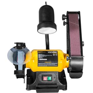 Moto Esmeril E Lixadeira De Cinta 2em1 Mlv370 127v Vonder