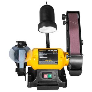 Moto Esmeril E Lixadeira De Cinta 2em1 Mlv370 220v Vonder