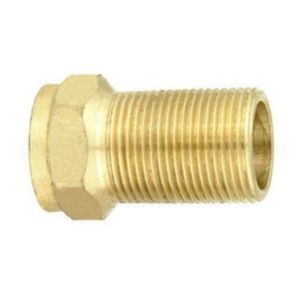 Aumento De Metal Longo 6002 5cm Amarelo Forusi