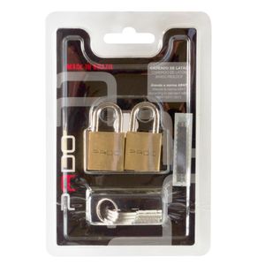 Cadeado Sm E-30mm C/ 2 Unidade Pado