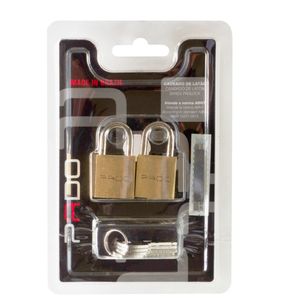 Cadeado Sm E-20mm C/ 2 Unidades Pado