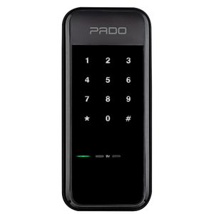 Fechadura Interna Digital De Sobrepor Com Senha Fds-10 Preto Pado