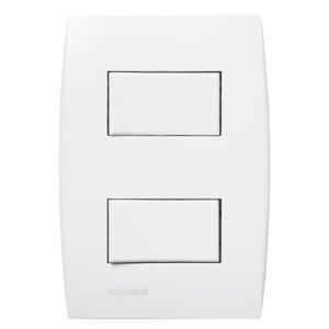 Conjunto Ilus 2 Interruptores Simples 4x2 10a Soprano