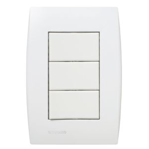 Conjunto Ilus Interruptores Simples 4x2 10a Soprano