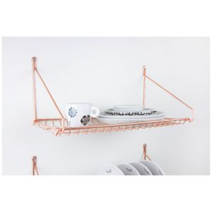 Porta Prato Com Suporte Fit Cobre 75x24cm Ordenare