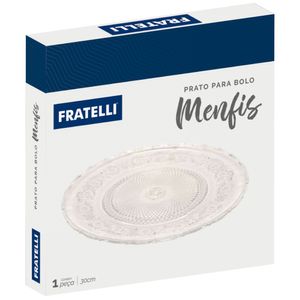 Prato Para Bolo Menfis 30cm Fratelli