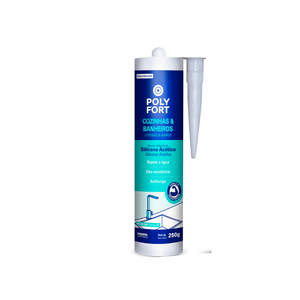 Silicone Acetico Coz E Banh Polyfort Incolor 250g Pulvitec
