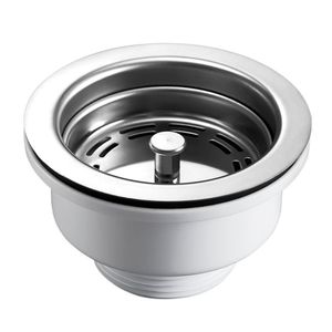 Válvula Para Pia De Cozinha 1624 C20 3.1/2 Inox Lorenzetti
