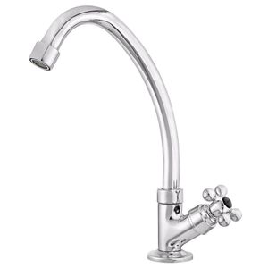 Torneira Cozinha 3159 Bica Móvel C33 Mesa Abs Cromado Forusi
