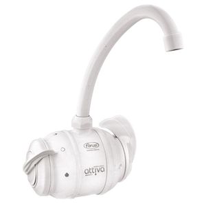 Torneira Elétrica Attiva Mesa 220v 5400w Branca Forusi
