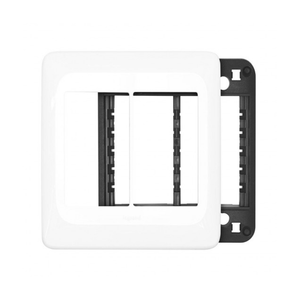 Placa Pop 3+3p Juntos 4x4 Branco Legrand