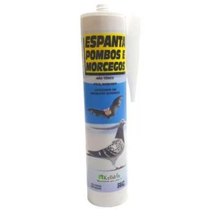 Espanta Pombos, Morcegos E Pardais Tubo 265g Kelldrin