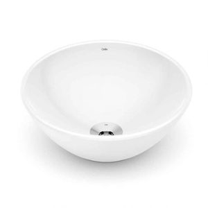 Cuba Apoio 35x35 R1 Basic Redonda Branco Celite