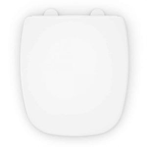 Assento Soft Close City Branco Celite