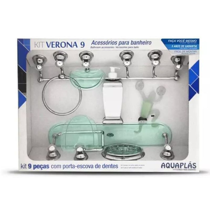 Kit_Verona_9_Peas_Cromado_Verde_Aquaplas_86324601jpg