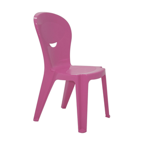Cadeira Plástico Monobloco Infantil Vice Rosa Tramontina