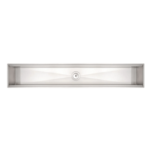 Canal Organizador Em Aço Inox 105cm Tramontina