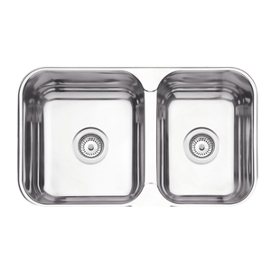 Cuba Dupla Retangular Vertical Perfecta Inox 69x40 Polida Tramontina